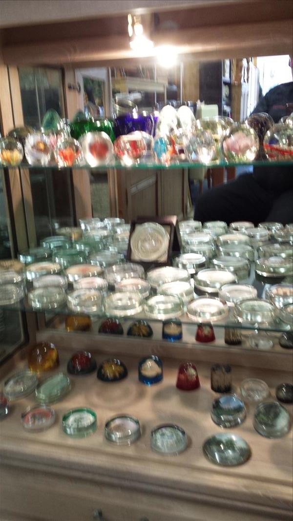 Very nice selection of paperweights prices from £5.00 each